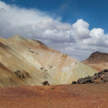 Saltpeter and sulfur mountains